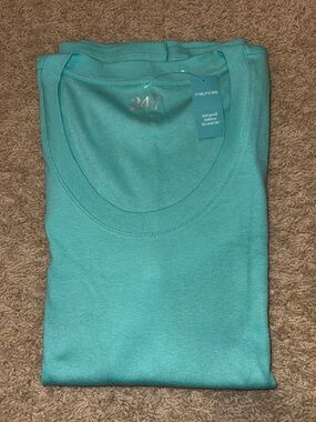Maurices Teal Sleeveless Scoop Neck Tank